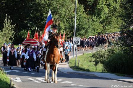 Slovesnost ob odprtju prizidka Prostovoljnega gasilskega društva Tunjice (12)